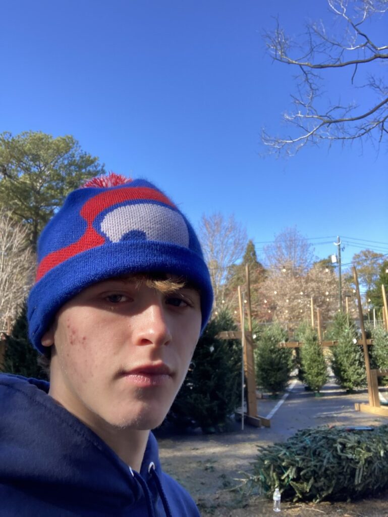 Mac is a good worker. He does manual labor at a tree farm and makes hella cash. 

